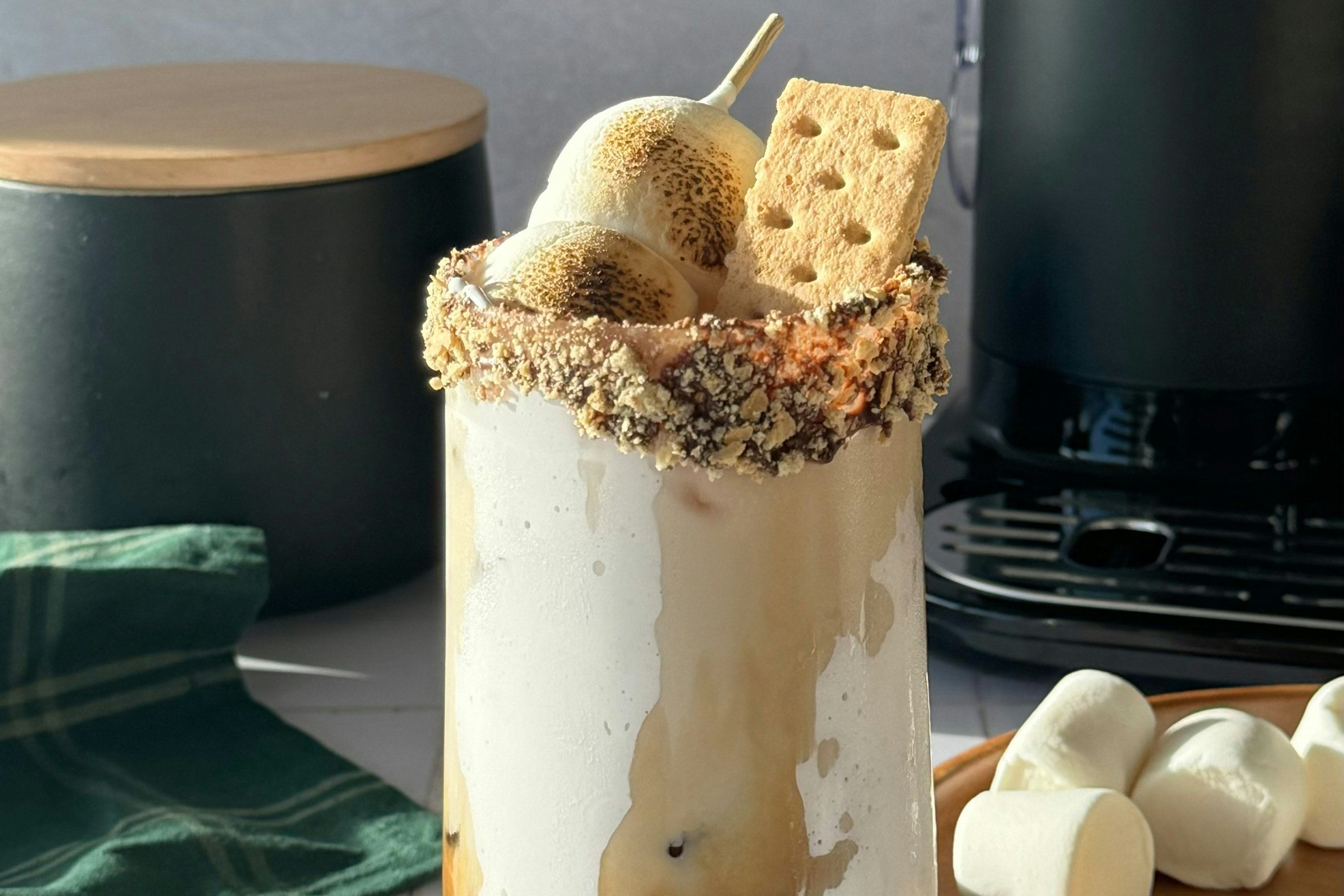 S'mores Coffee Cocktail